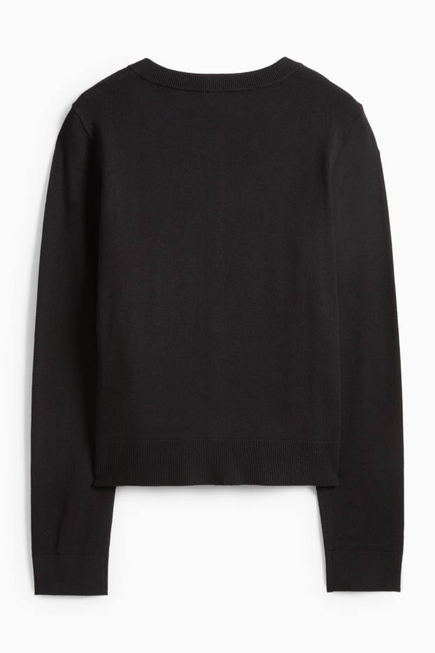 Dámské - Kardigan - černá