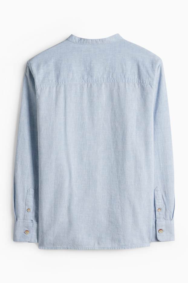 Děti - chlapci - Košile - světle modrá