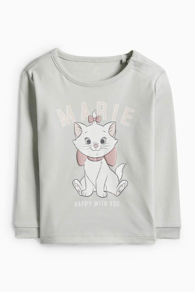 Neonate - Gli Aristogatti - pigiama per neonate - 2 pezzi - verde menta