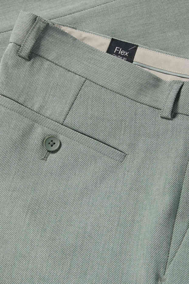 Bărbați - Pantaloni modulari - slim fit - Flex - verde