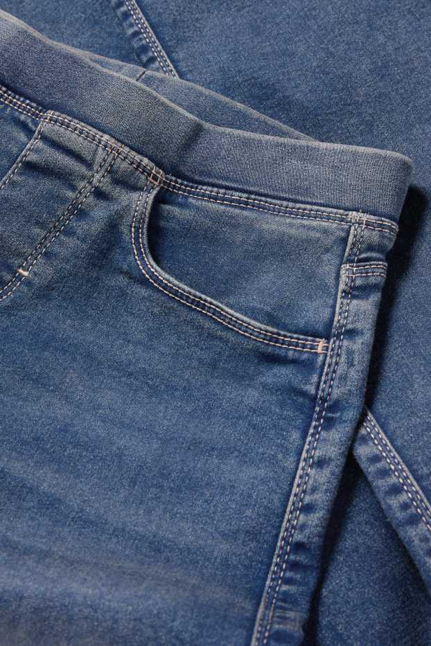 Enfants filles - Pantalon - jean bleu foncé