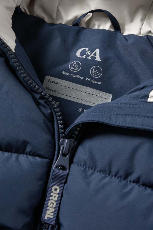 Kinderen: jongens - Bodywarmer - donkerblauw