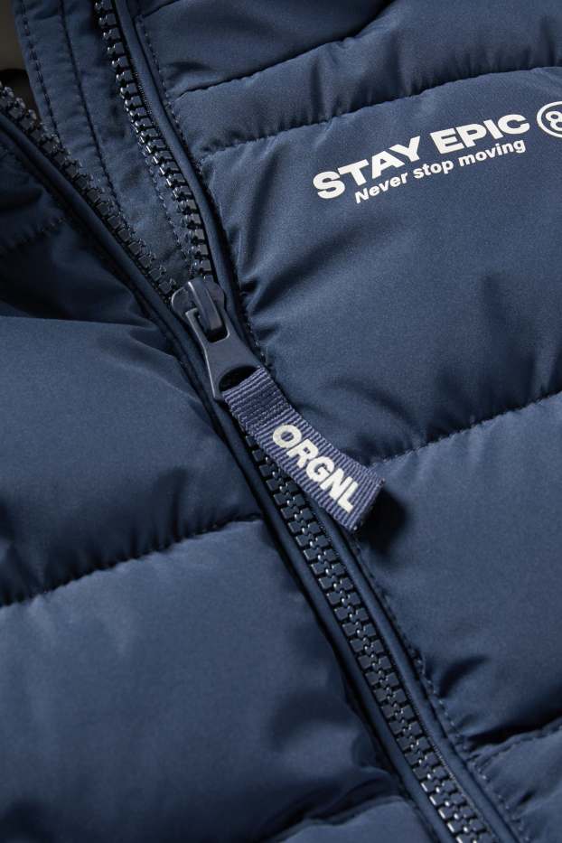 Kinderen: jongens - Bodywarmer - donkerblauw