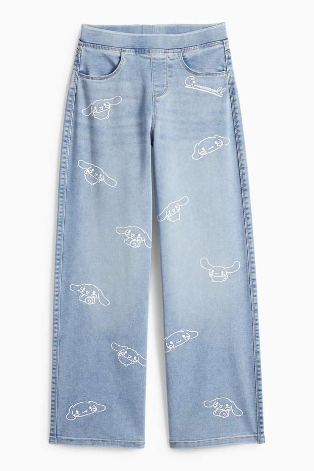 Enfants filles - Pantalon - jean bleu clair
