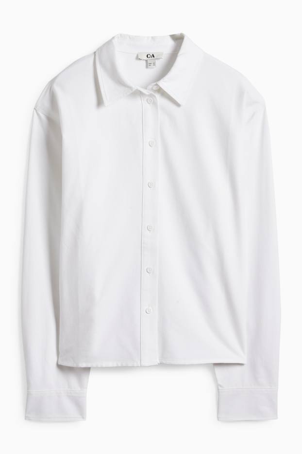 Women - Blouse - white