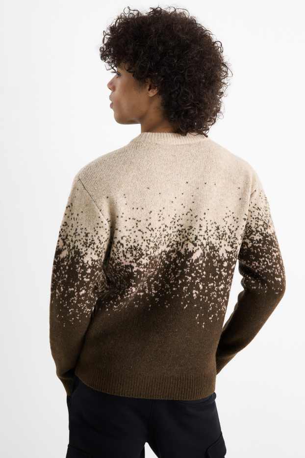 Home - Jersei - estampat - beix