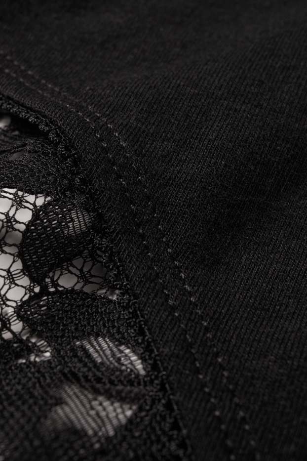 Women - Multipack of 3 - knickers - black