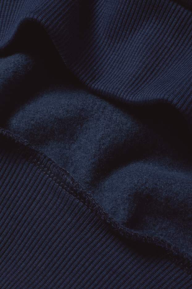 Femmes - Sweat Oversize - bleu foncé