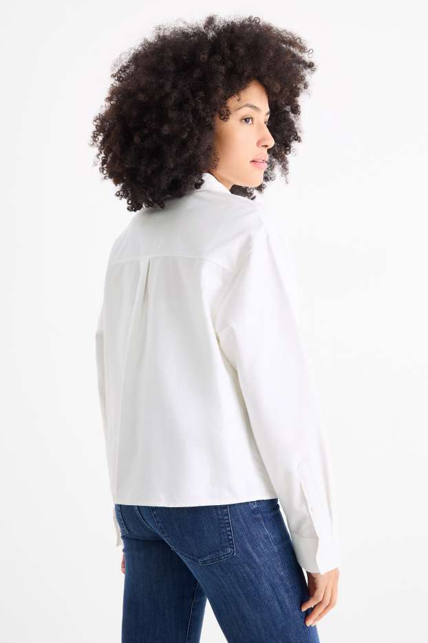 Women - Blouse - white