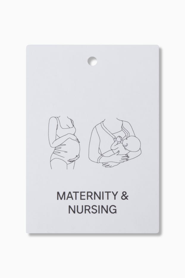 Femei - Multipack 2 buc. - top pentru alăptare - negru