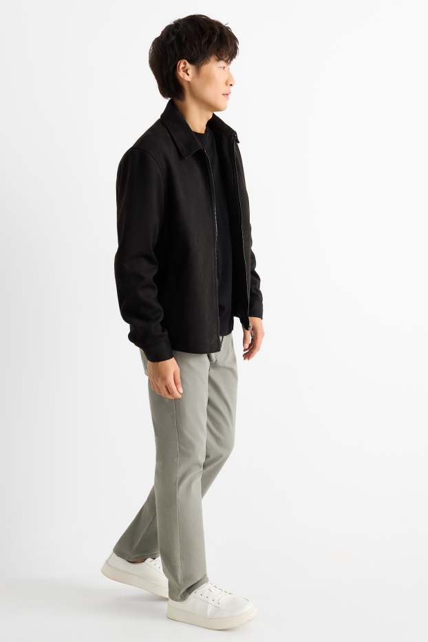 Herren - Hose - Regular Fit - grün