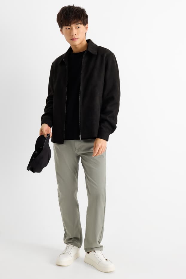 Herren - Hose - Regular Fit - grün