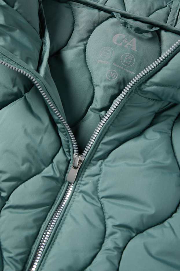 Dámské - Bunda - petrolejová