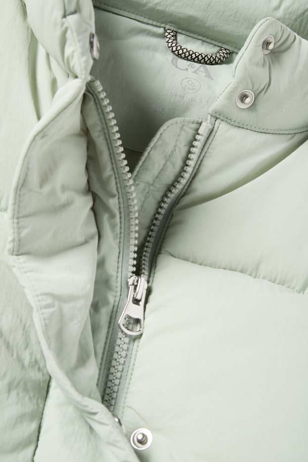 Children Girls - Padded gilet - mint green