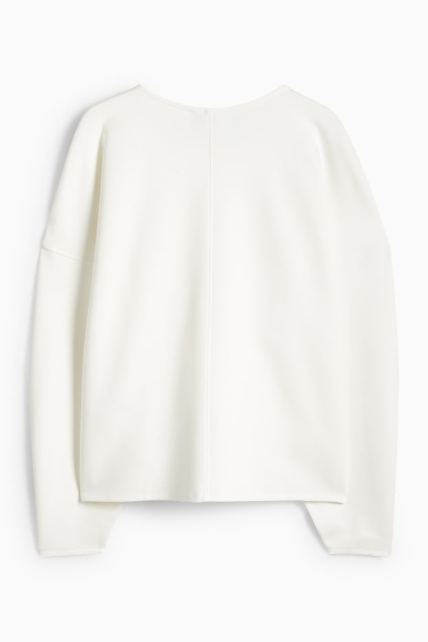 Dámské - Mikina - bílá