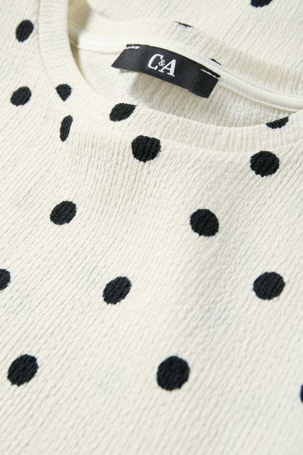 Femei - Tricou - alb-crem