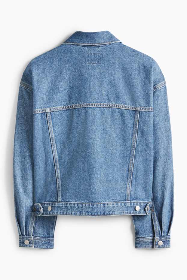 Women - Denim jacket - blue denim