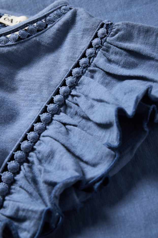 Bambine - Maglia a maniche corte - blu scuro