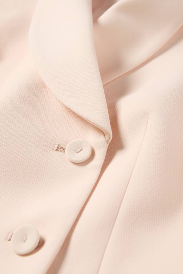 Women - Business waistcoat - fitted - rose