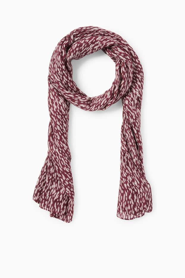 Dona - Bufanda - beix/bordeus