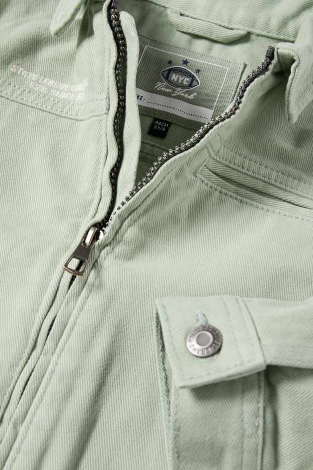 Children Boys - Jacket - light green