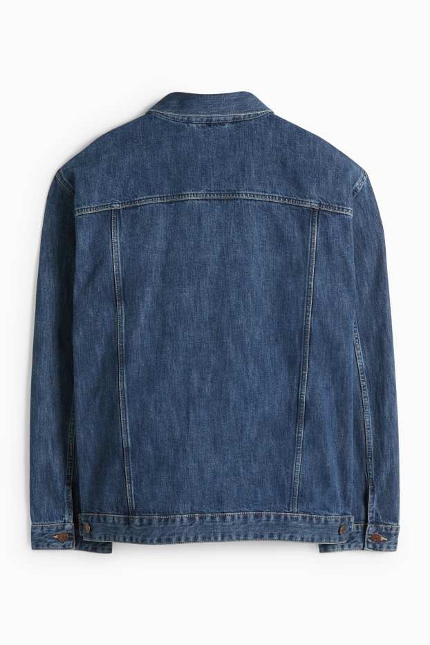 Bărbați - Jachetă din denim - denim-albastru