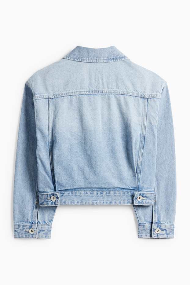 Enfants filles - Veste en jean - jean bleu clair