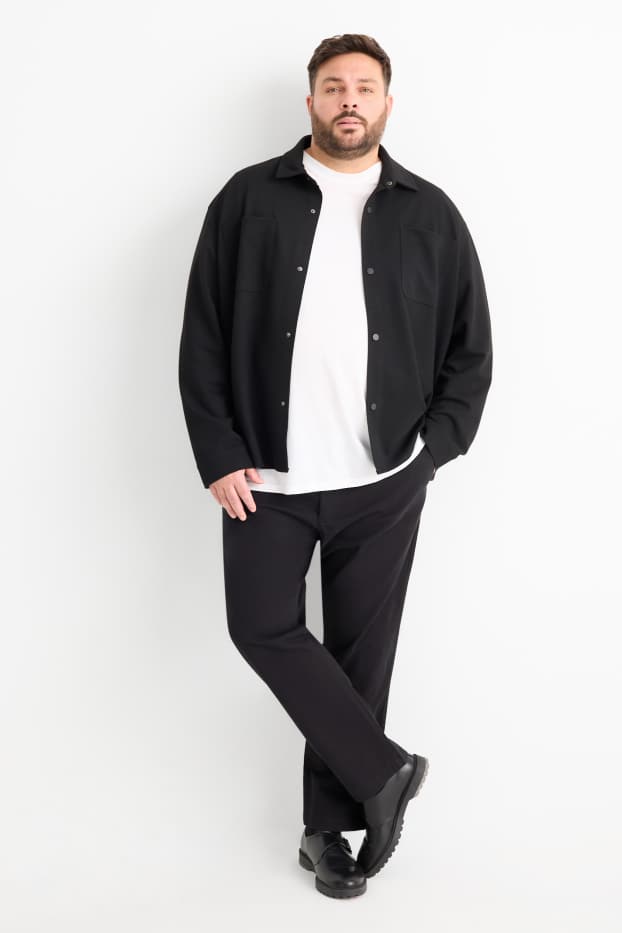 Herren - Chino - Regular Fit - schwarz