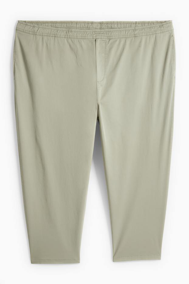 Hommes - Chino - relaxed fit - vert clair