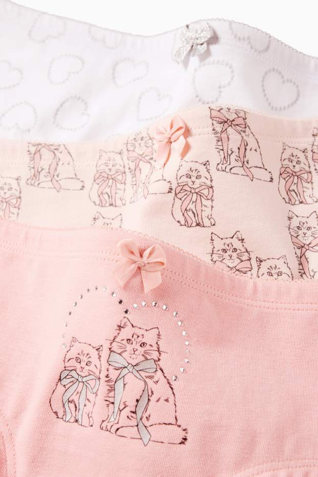 Děti - dívky - Boxerky - růžová