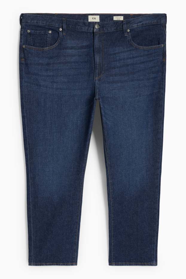 Herren - Regular Jeans - LYCRA® - dunkeljeansblau