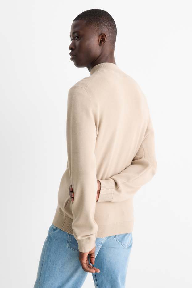 Uomo - Cardigan - beige chiaro