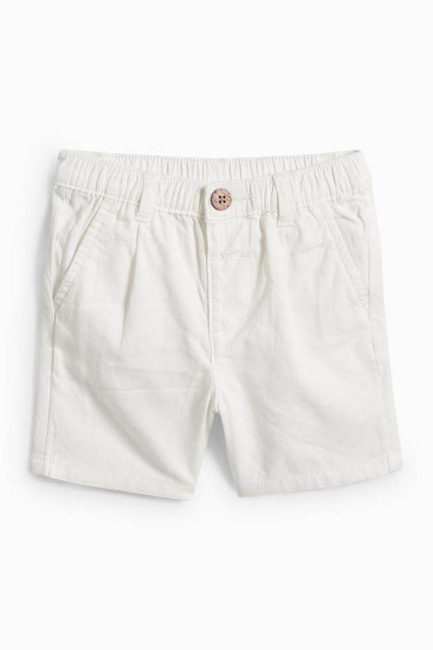 Baby Boys - Baby outfit - 2 piece - white / light blue