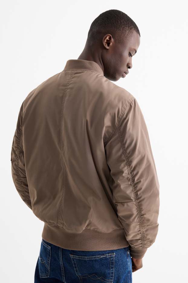 Uomo - Giubbotto - foderato - marrone