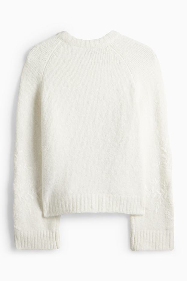 Dámské - Svetr - bílá