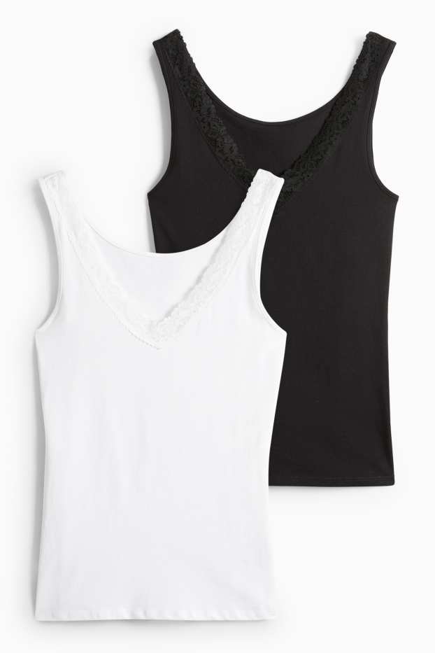 Femmes - Chemise - noir / blanc