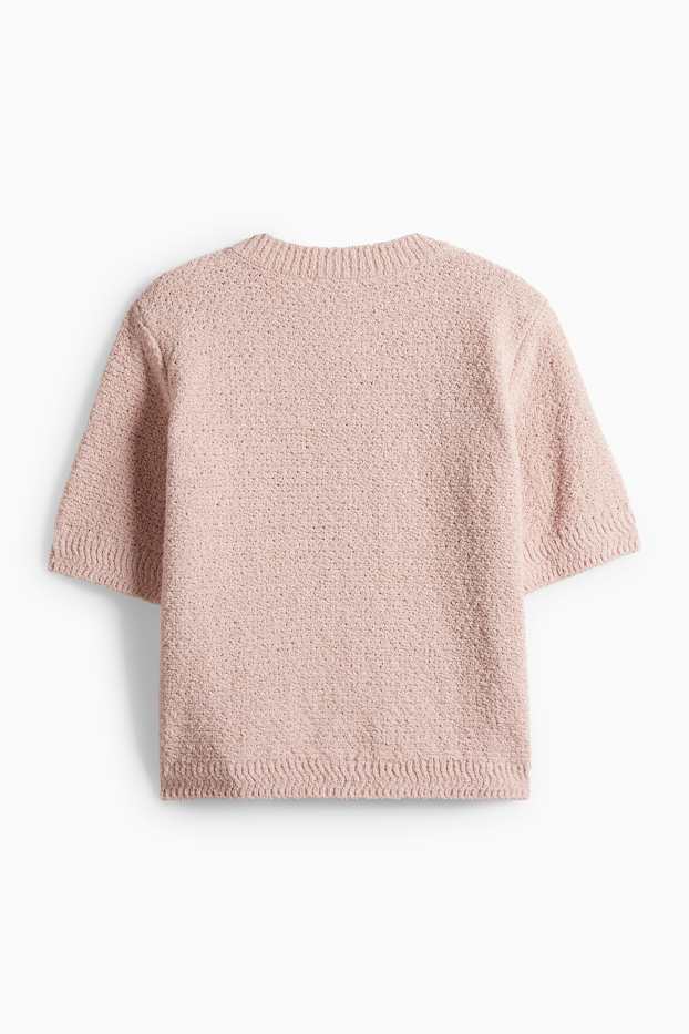 Dámské - Kardigan - růžová