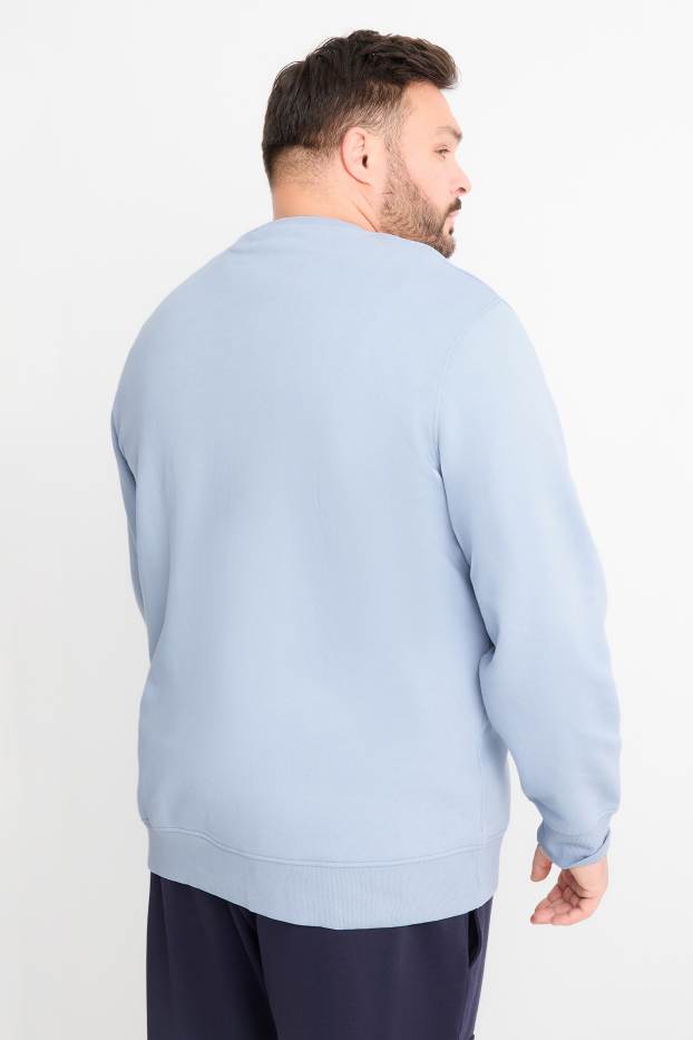 Herren - Sweatshirt - hellblau