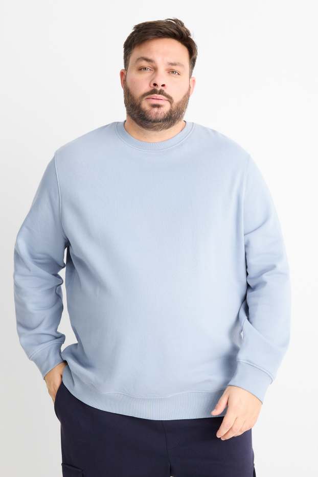 Herren - Sweatshirt - hellblau