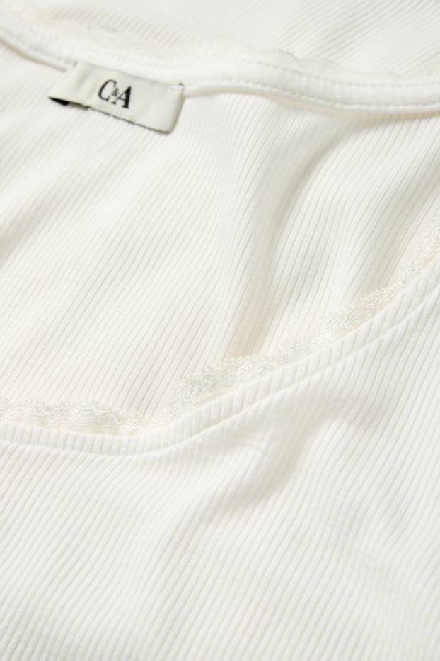 Dámské - Tričko - bílá