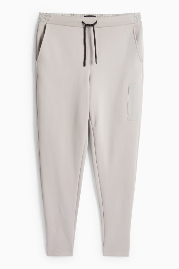 Men - Joggers - light beige