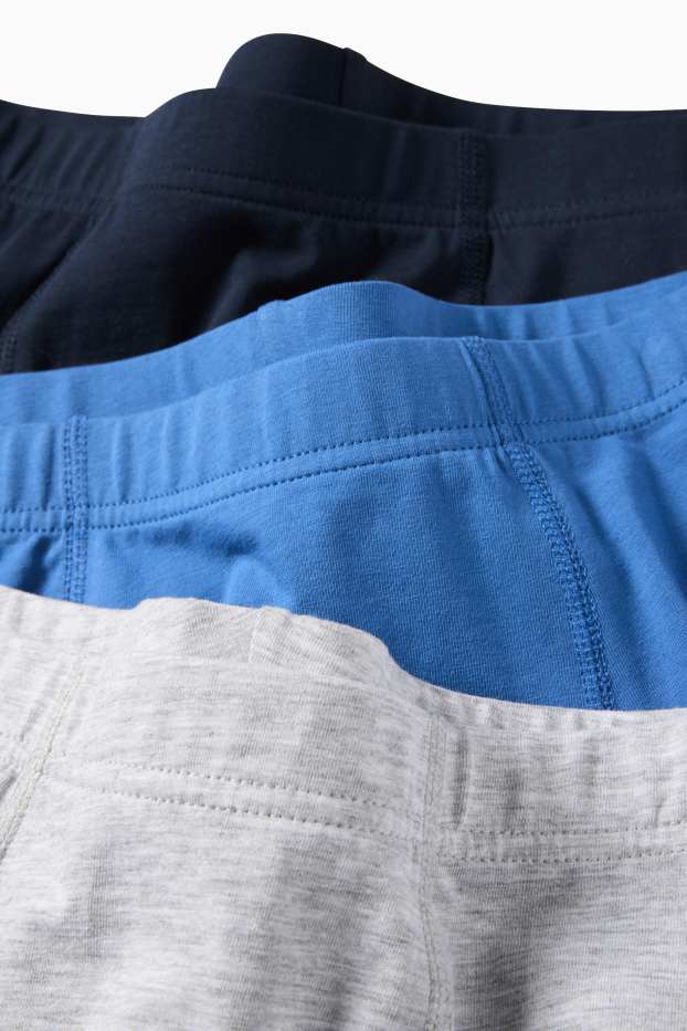 Kinderen: jongens - Set van 6 - boxershort - donkerblauw