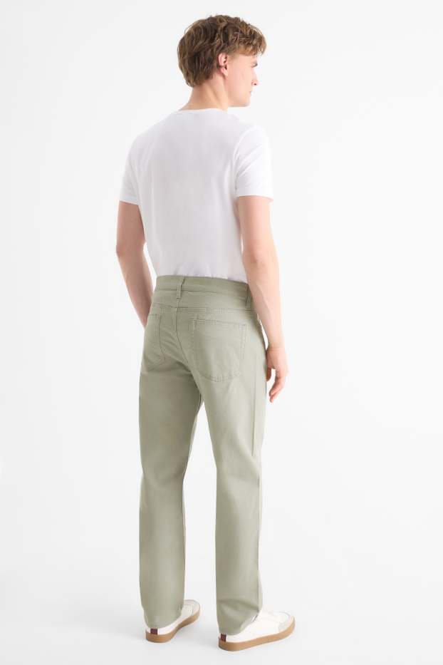 Herren - Hose - Regular Fit - hellgrün