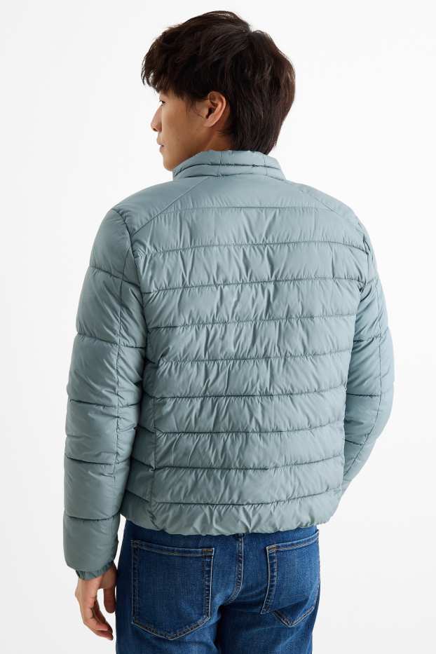 Mężczyźni - Kurtka pikowana - zielony