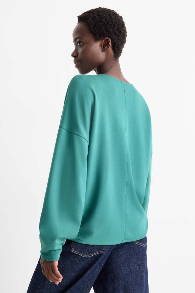 Damen - Sweatshirt - grün
