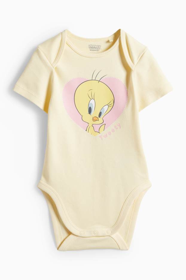 Bébés filles - Titi - body bébé - jaune clair