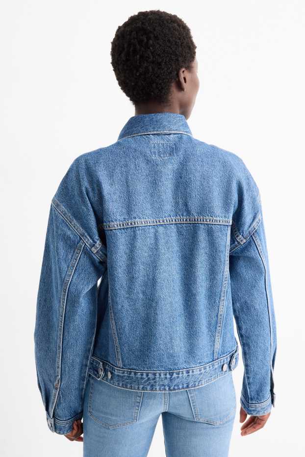 Women - Denim jacket - blue denim