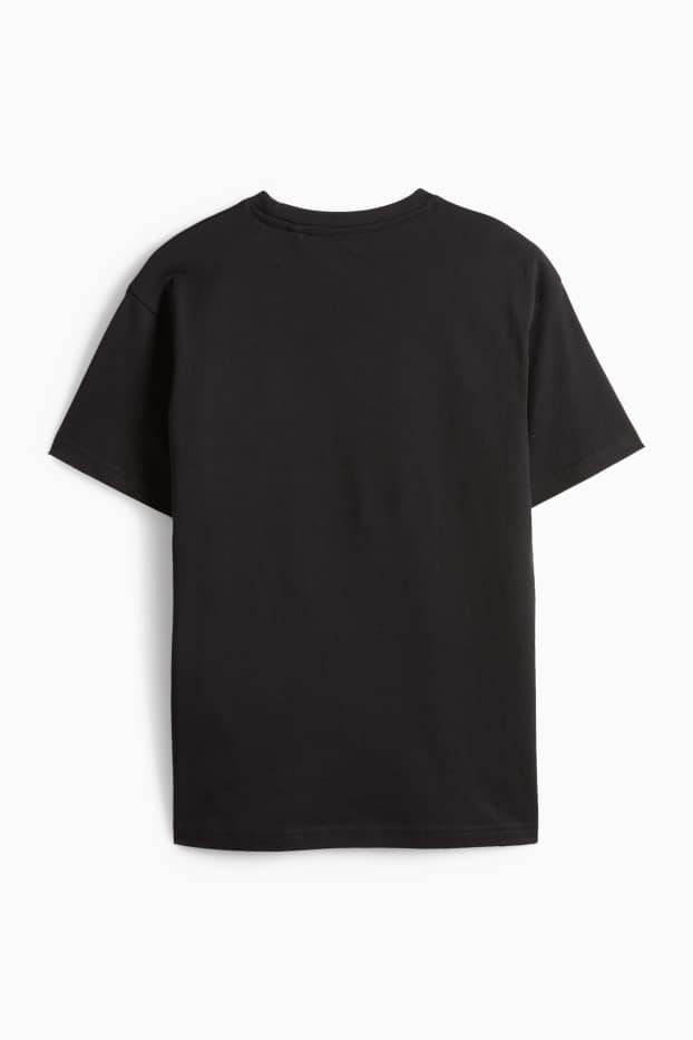 Kinderen: jongens - Rugbybal - T-shirt - zwart