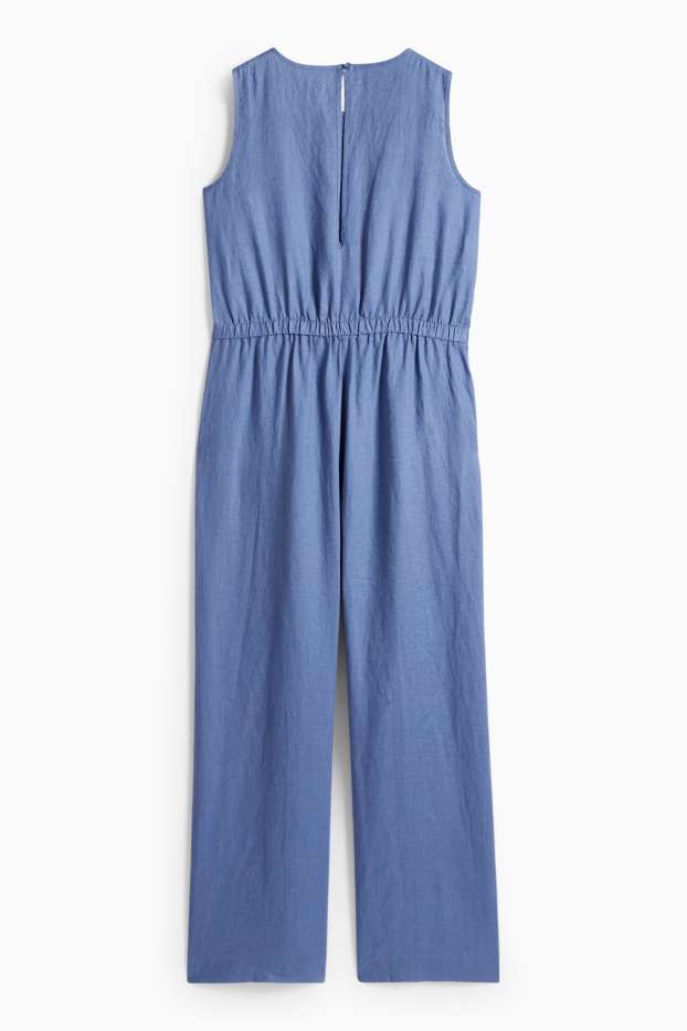 Děti - dívky - Overal - modrá