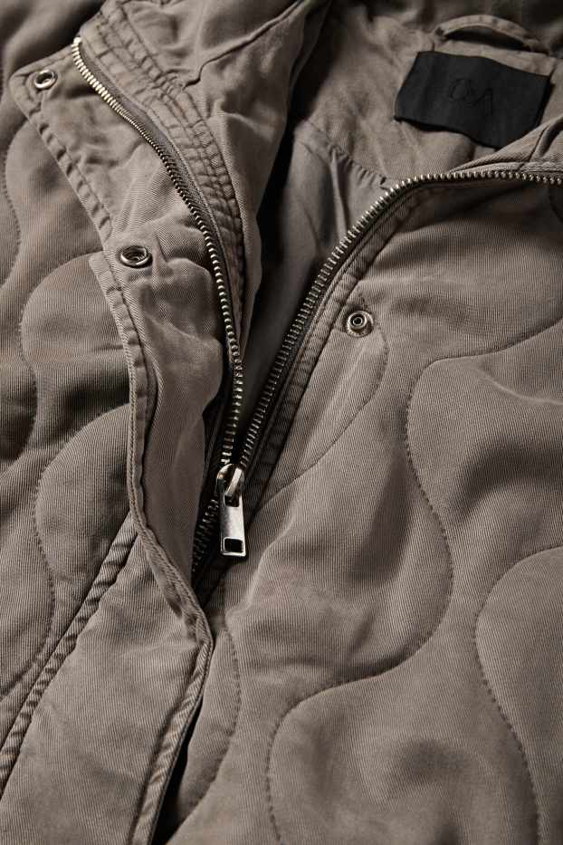 Donna - Giacca trapuntata - kaki